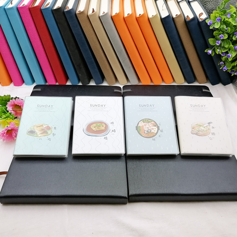 C1432 64k rubber-covered notebook, office notebook, diary, writing book, 2-yuan store in Yiwu Specification image