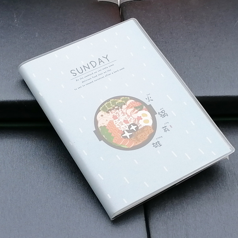 C1432 64k rubber-covered notebook, office notebook, diary, writing book, 2-yuan store in Yiwu Application Scenario