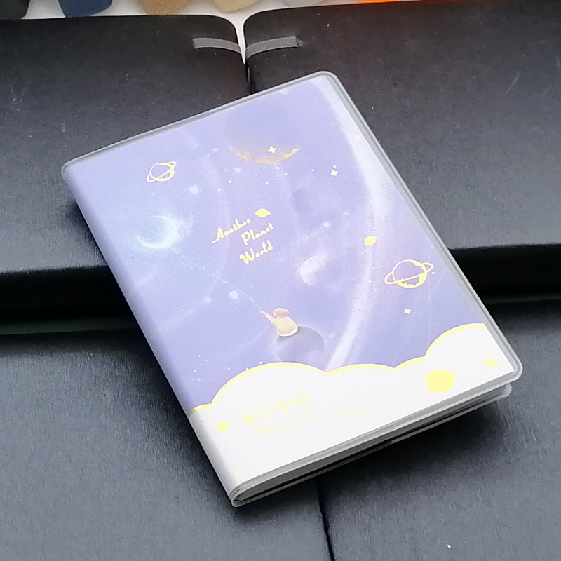 C1521 64k Constellation Starry Sky Rubber-covered Notebook, Office Notebook, Diary, Writing Book, 2-yuan store Specification image