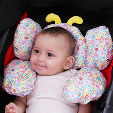0-1岁宝宝手推车防扁头定型枕儿童座椅护头枕旅行睡觉婴儿枕头