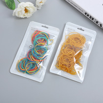 Manufacturers wholesale yellow rubber band rubber yellow rubber band disposable rubber band two yuan shop ornaments