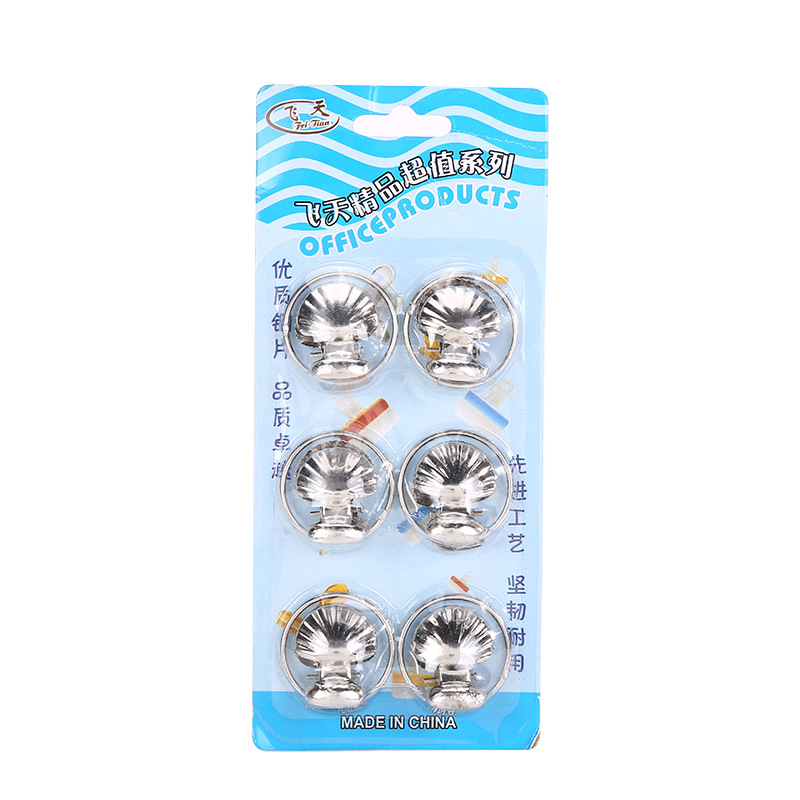 Factory direct sales of large-circle shell-shaped curtain clips, shell clips, hardware accessories, curtain clips, hanging type