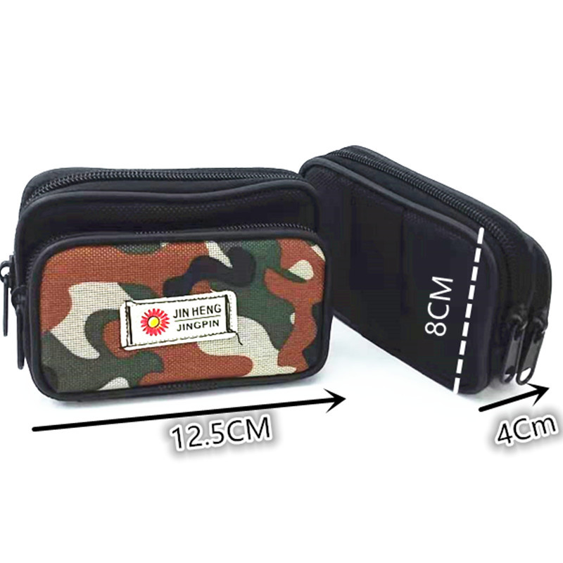 男士腰包实物图