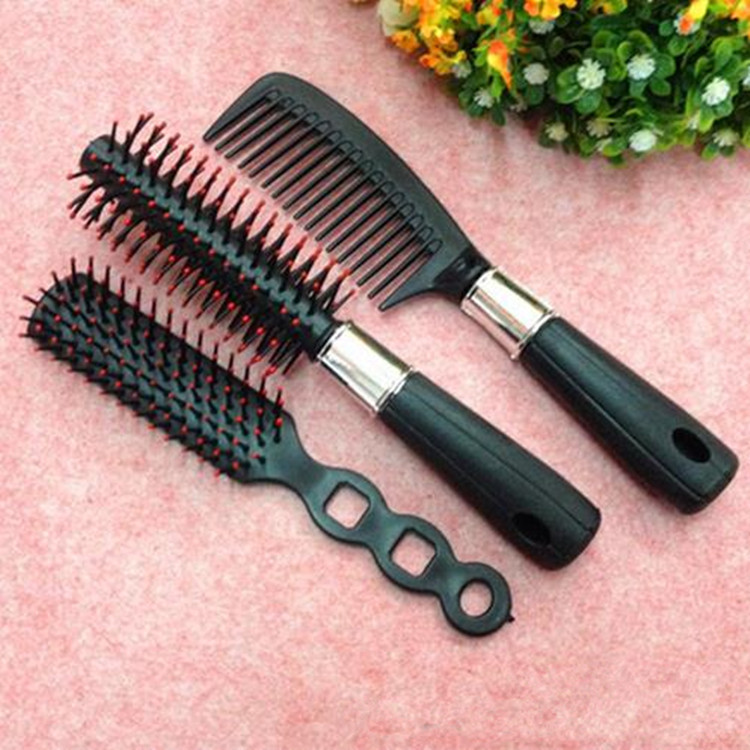 Three-piece set of combs for hair care, wholesale products in Yiwu, two-yuan wholesale products, two-yuan goods details Picture