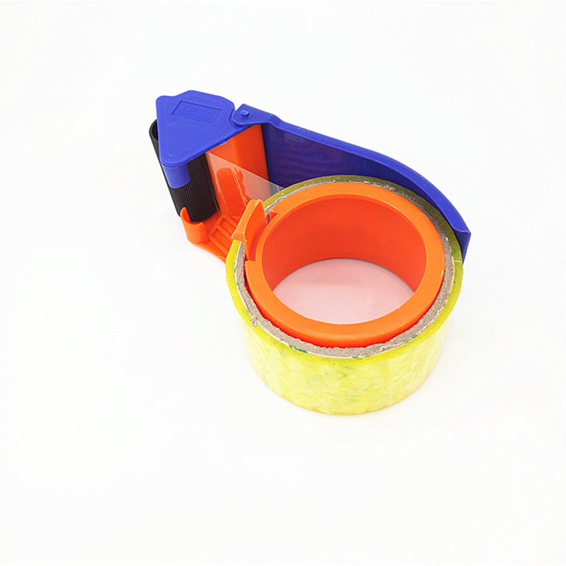 Factory direct supply of large plastic tape dispensers, box sealing tape holders, tape strip dispensers, and tape cutters for wholesale at two yuan Specification image