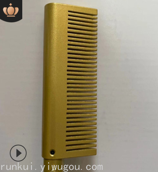 Hair straightener, hair straightener, hair comb, dry and wet electric comb, electric copper comb, for home use, are supplied directly by new cross-border manufacturers Item Picture