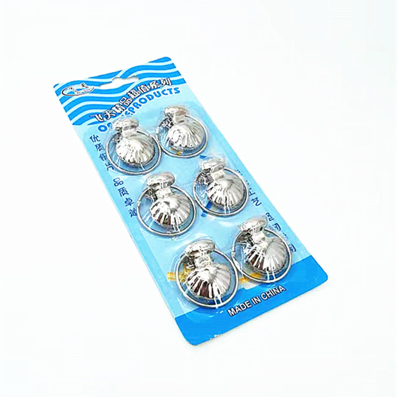 Factory direct sales of large-circle shell-shaped curtain clips, shell clips, hardware accessories, curtain clips, hanging type Item Picture