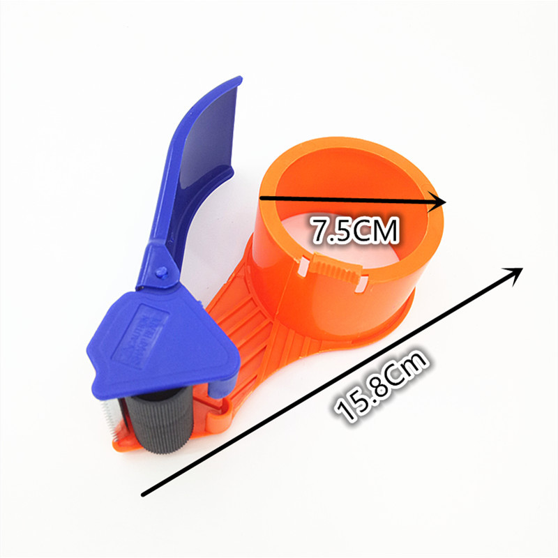 Factory direct supply of large plastic tape dispensers, box sealing tape holders, tape strip dispensers, and tape cutters for wholesale at two yuan details Picture