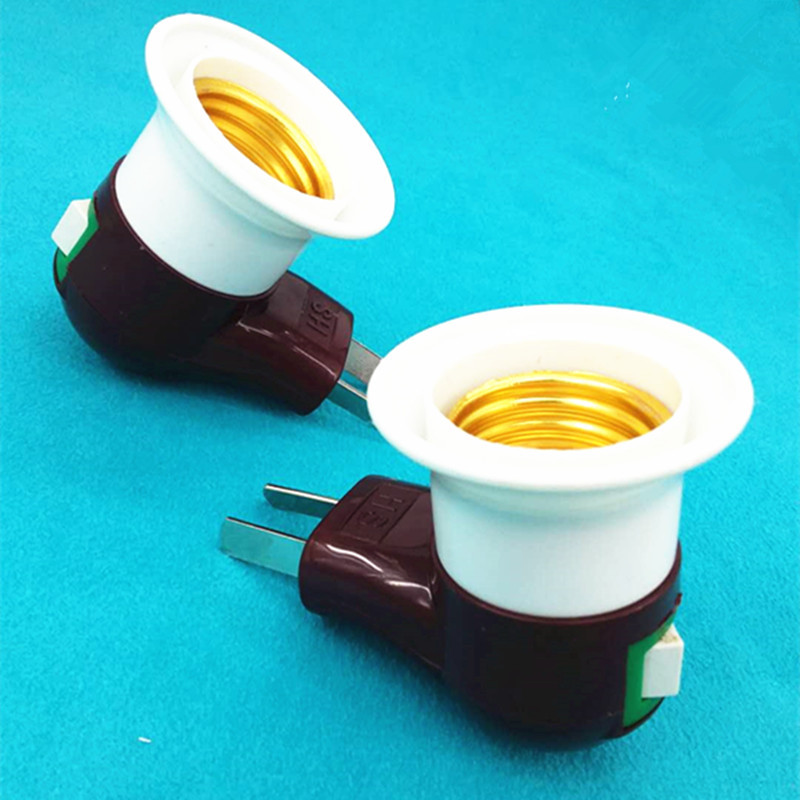 Factory direct sales of pipe-shaped switch lamp caps, lamp sockets and plugs wholesale two-yuan store supply