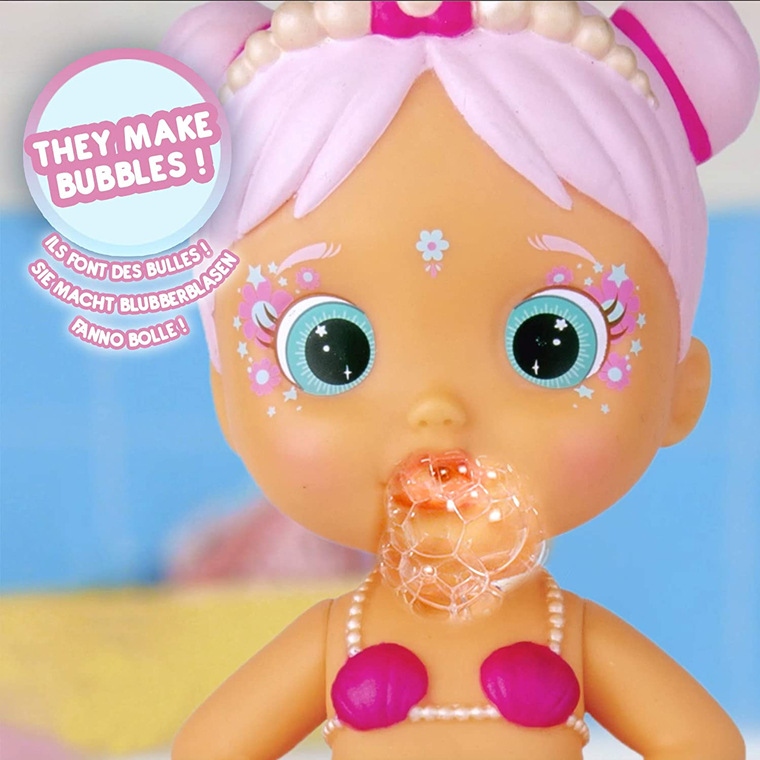 The mermaid children who can spray water across the border will take a bath and play in the water in summer. The tail of the vinyl toy doll will change color Specification drawing