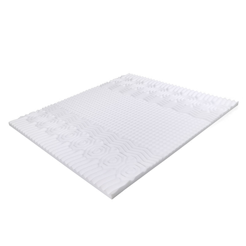 Amazon's best-selling high-elasticity seven-zone functional embossed foam mattress, tatami massage sponge dormitory mattress details Picture