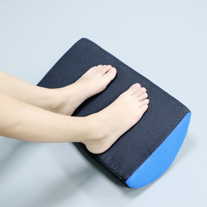 Amazon Special-shaped cut semi-heart-shaped office rest foot mat sponge footrest foot mat massage foot pedal OEM Application Scenario