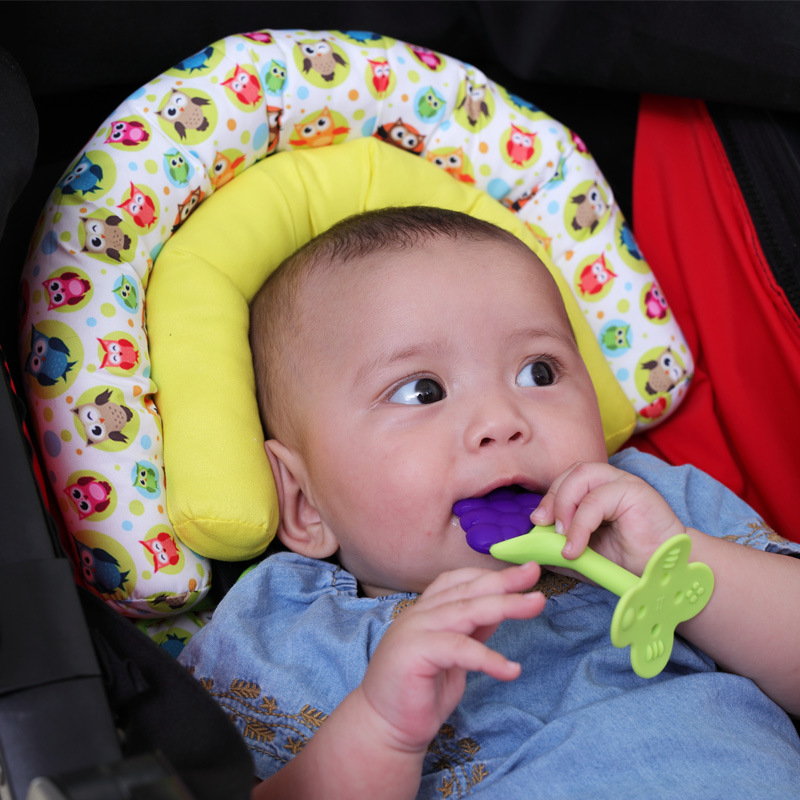 Baby stroller protective U-shaped pillow, head protection seat, neck protection U-shaped baby pillow manufacturer's wholesale in stock