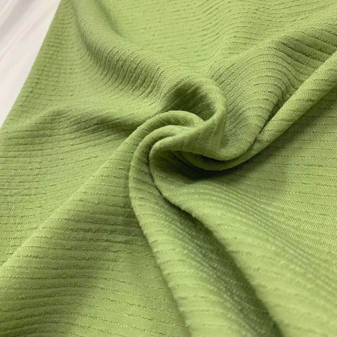 Original manufacturer: Staircase fabric, embossed knitted fabric, matte single-sided velvet polyester-cotton