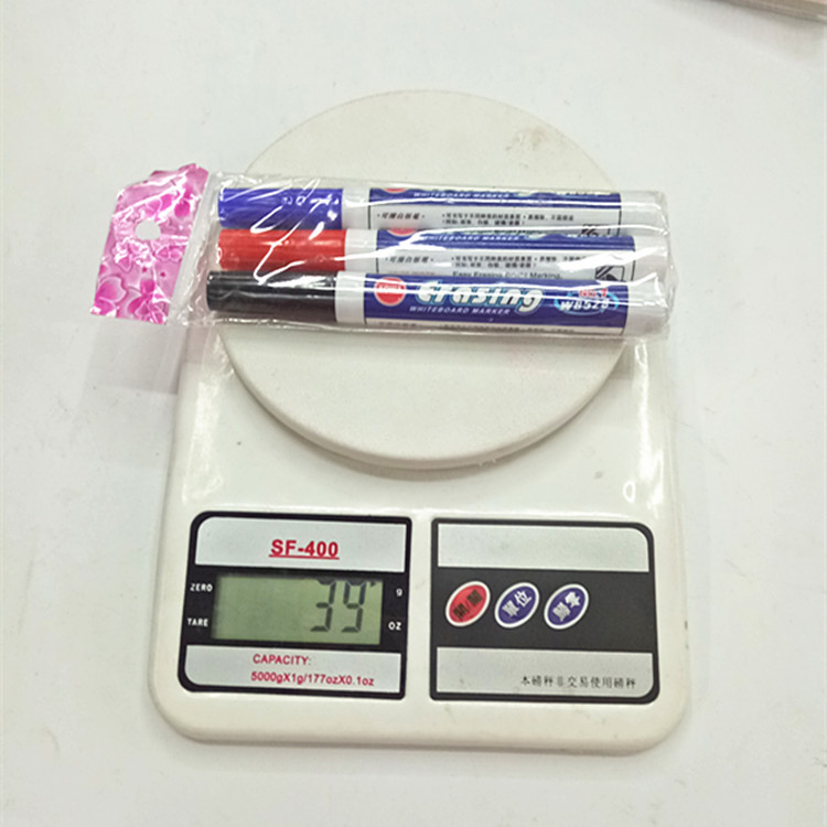 Factory direct sale bags of 3 marker pens, black, blue and red whiteboard pens, erasable whiteboard pens wholesale Application Scenario