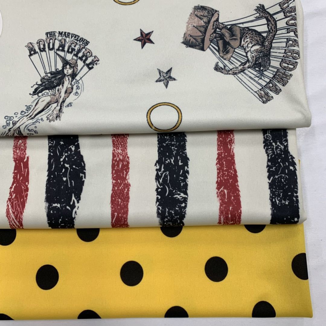 The manufacturer supplies full polyester Roman fabric printing (dots), Roman fabric transfer printing/paper printing Item Picture