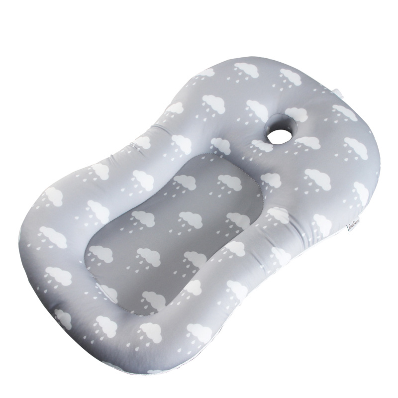 New baby bathtub, bath stand, newborn products, bathtub, floating bath pad, baby bath net bag in stock Application Scenario