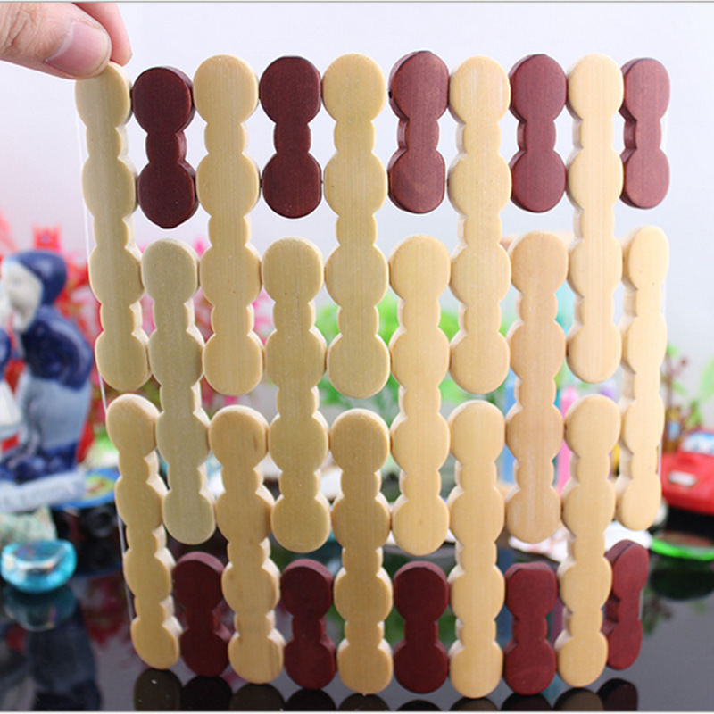 17*19八字竹垫厂家直供 竹垫 碗垫 盘垫 批发