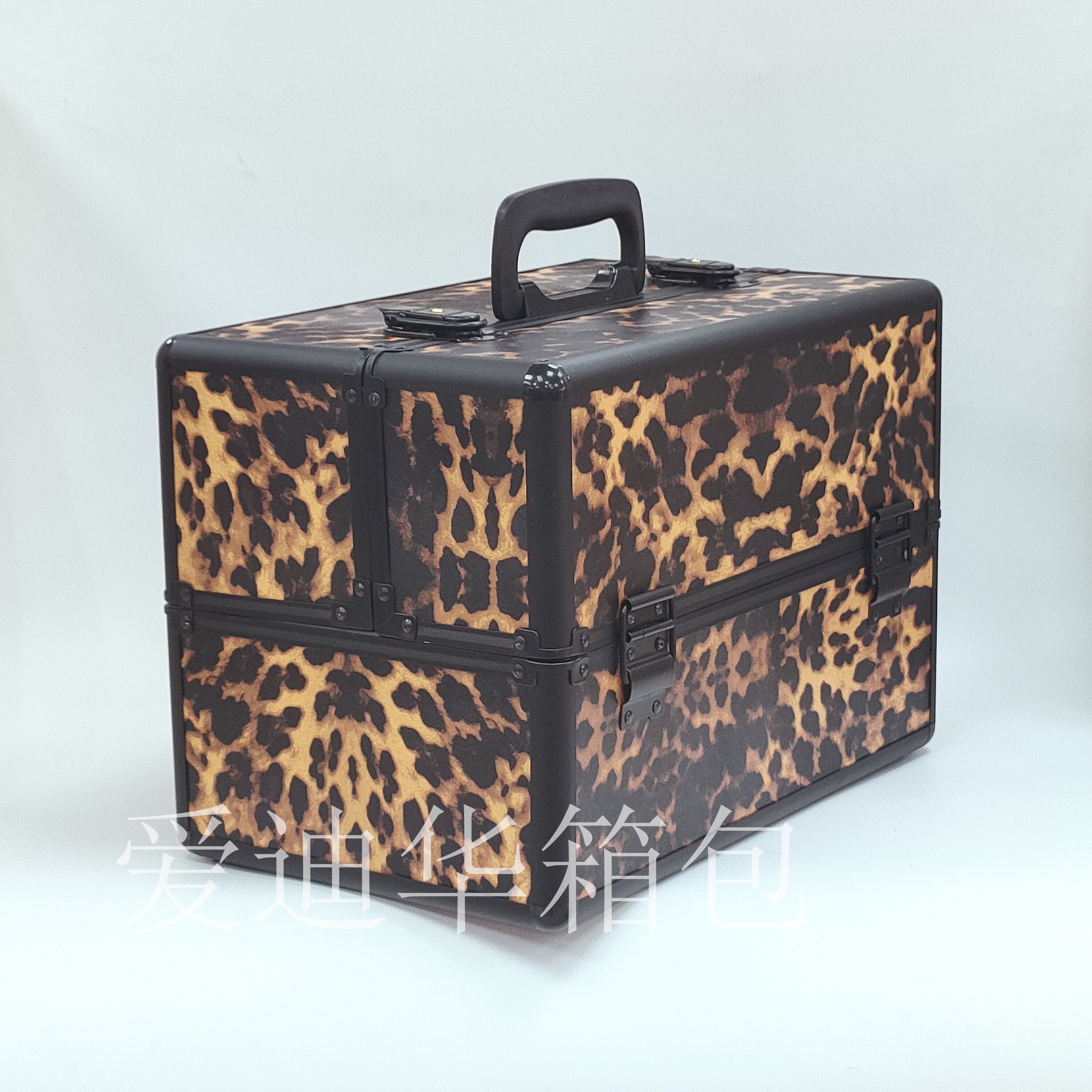 Aidihua's new fashionable bestseller, a large-capacity professional portable makeup case in aluminum