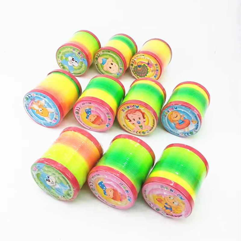 The manufacturer supplies 139 rainbow ring children's toy jenga wholesale one-yuan store Specification image