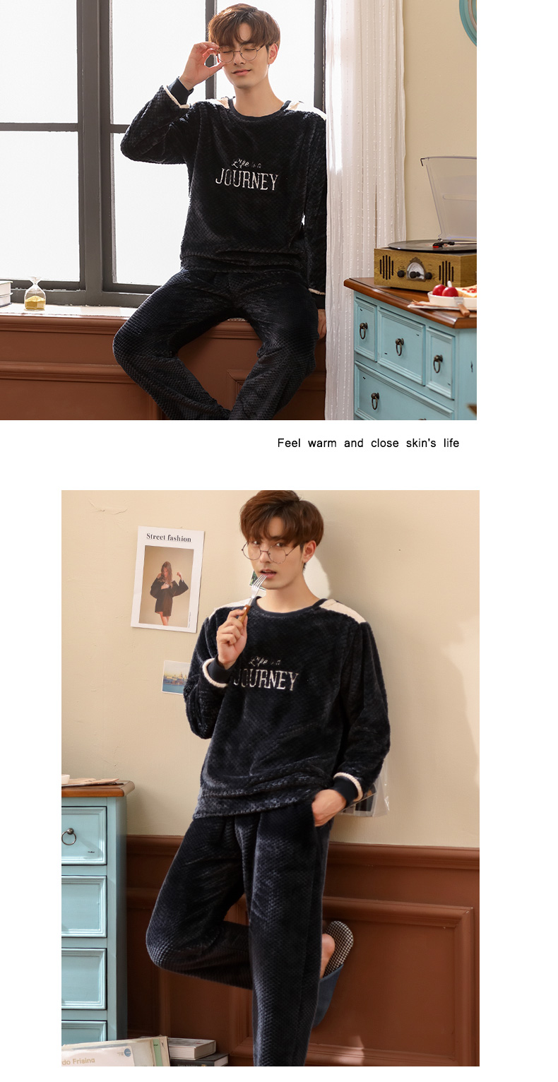 Nightgown Women's Winter extra thick and long flannel nightgown Coral velvet men's nightgown Autumn winter nightgown Couple bathrobe