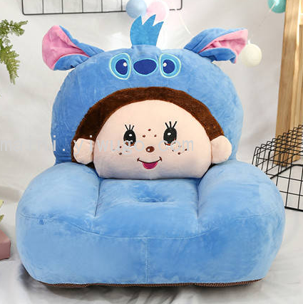 宝宝学坐小沙发坐椅 婴幼儿卡通儿童防摔学座椅训练椅神器练凳子