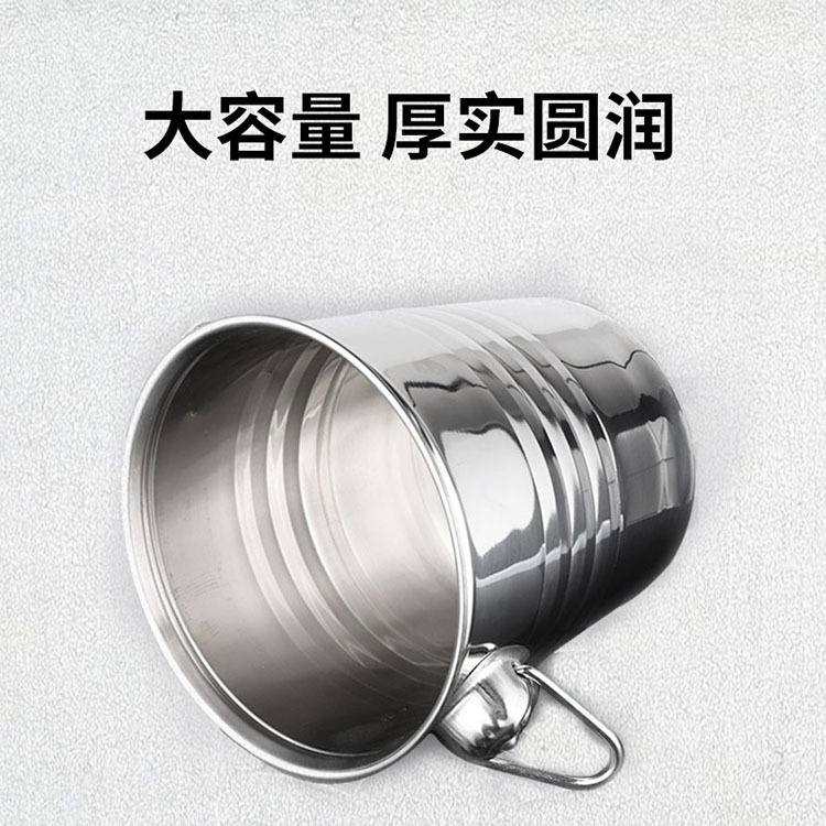 Thickened stainless steel tiger head ice bucket, beer ice bucket, champagne bucket, European-style KTV and bar ice bucket, commercial milk tea shop Specification image