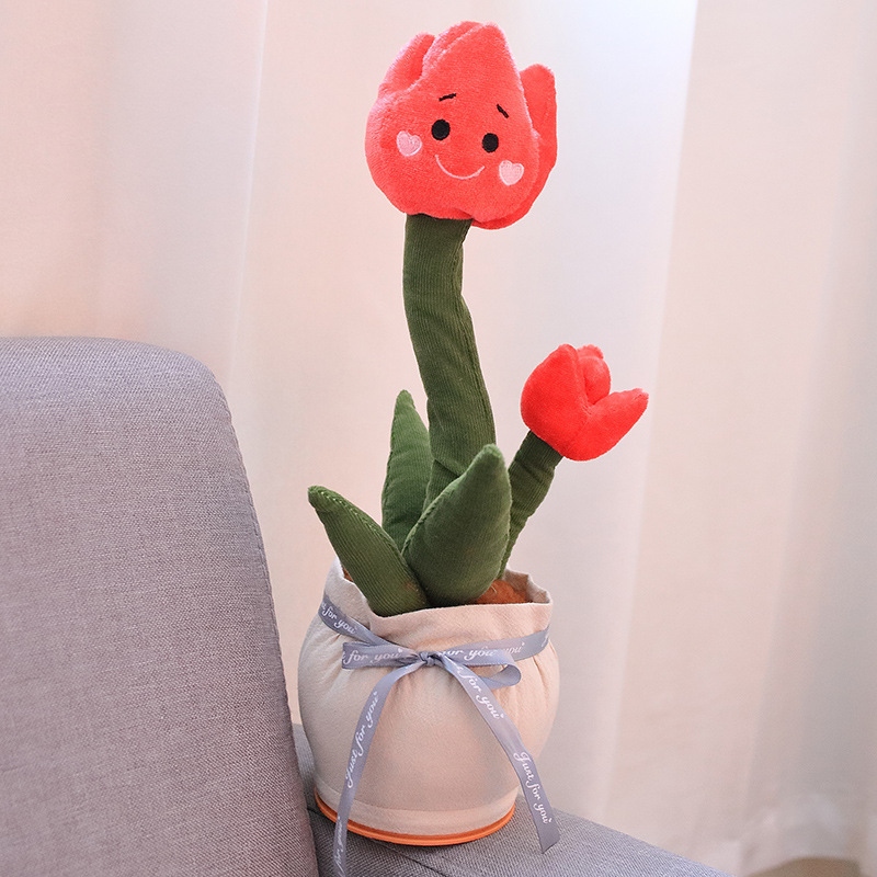 dancingcactus' new bestseller: Dancing Cactus, Cross-border Seductive Tulip, Twisting music song pf Item Picture