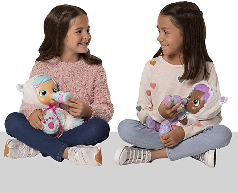 Cross-border crybb Tearful Crying Doll 14-inch vinyl 3D simulation baby Amazon children's toy Specification drawing