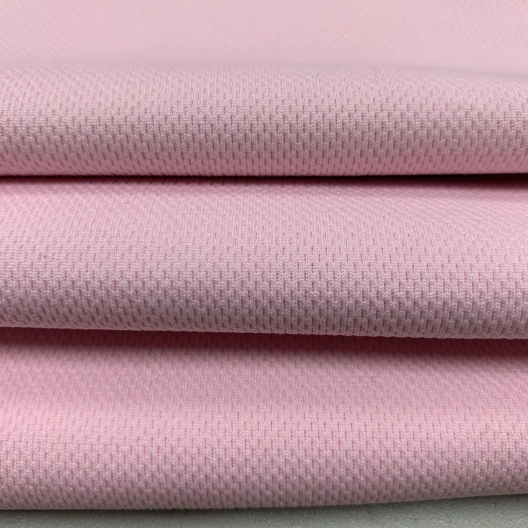 The manufacturer supplies 220G polyester spandex honeycomb fabric/bird's eye fabric Specification image