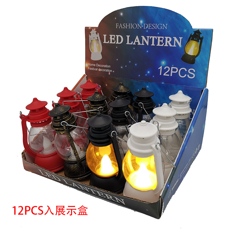 Retro creative horse lanterns, LED electronic candle lamps, retro wind lanterns, palace lanterns, simulated portable kerosene lamps, manufacturer wholesale 8 Application Scenario