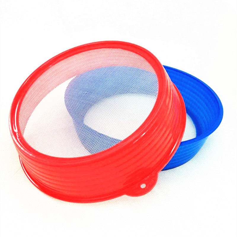 Plastic flour sieve 19 cm, baking tools, kitchen small tools, rice flour sieve, two-yuan store, two-yuan store