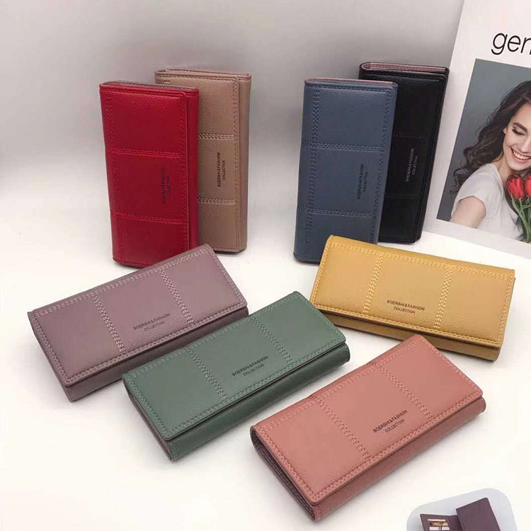 A tripod case bag 99069 wallet women's long pocket wallet student zero wallet card bag