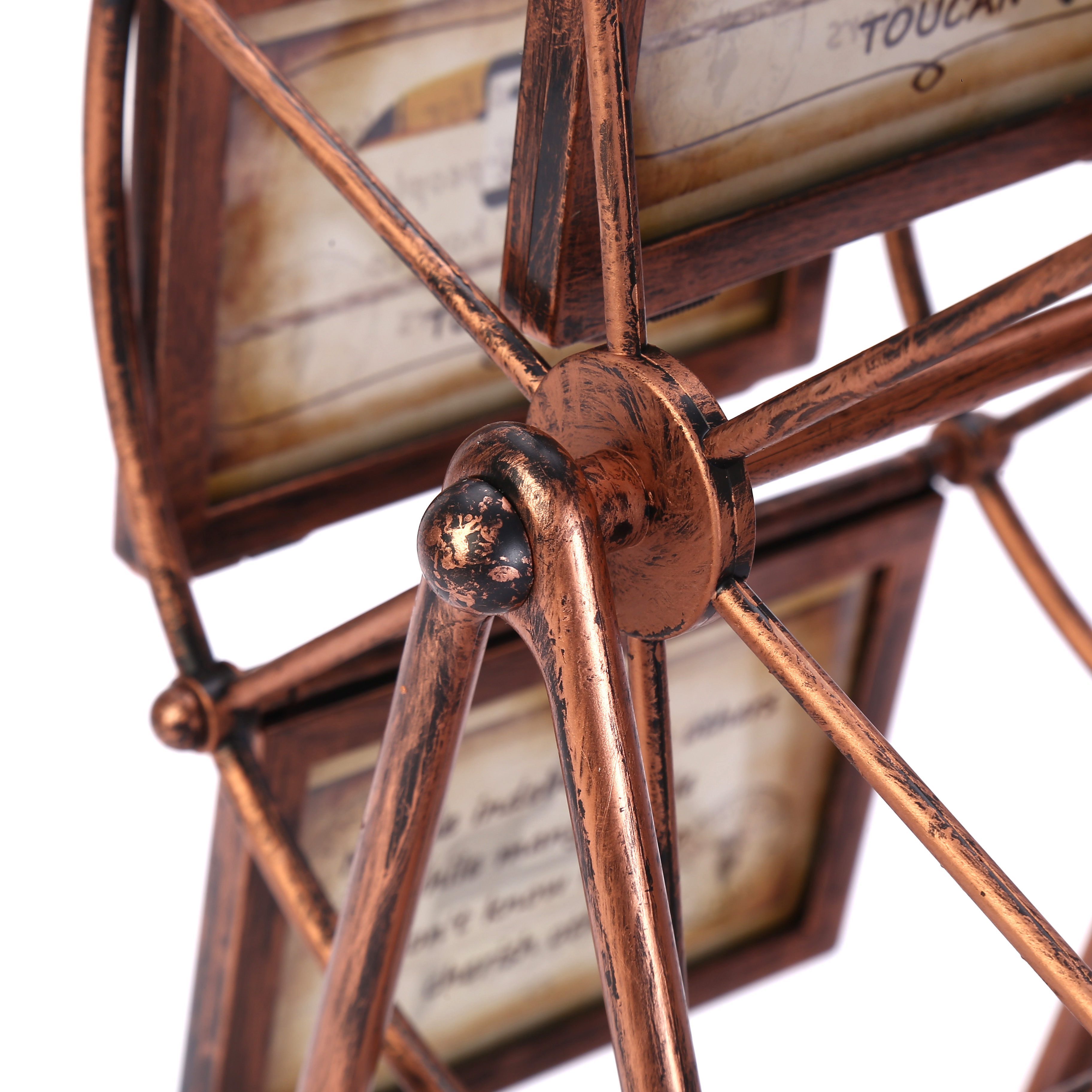 Ferris wheel, big windmill, big waterwheel, photo frame display table, children's photo studio gift photo frame, ins rotating photo frame, 5 inches Application Scenario