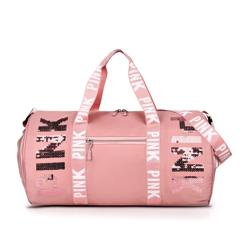 Wholesale dry-wet separation sports fitness yoga bags, short travel bags, men's large-capacity hand-held travel luggage bags, women's details Picture