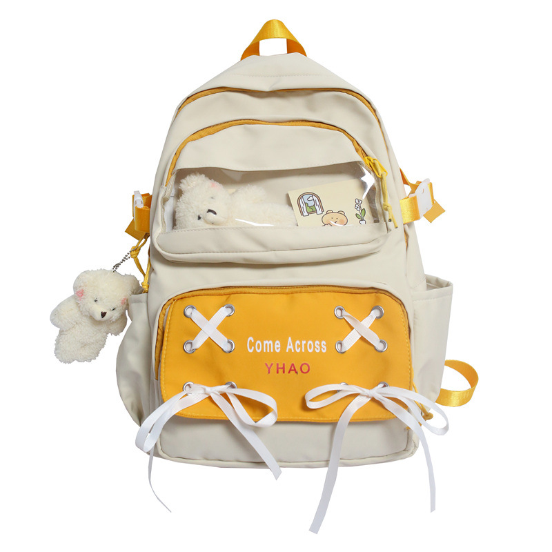 Mochilas para niñas de escuela primaria 3er a 6to grado arco de verano mochilas lindas para niñas para estudiantes de secundaria mochilas para estudiantes de secundaria Item Picture