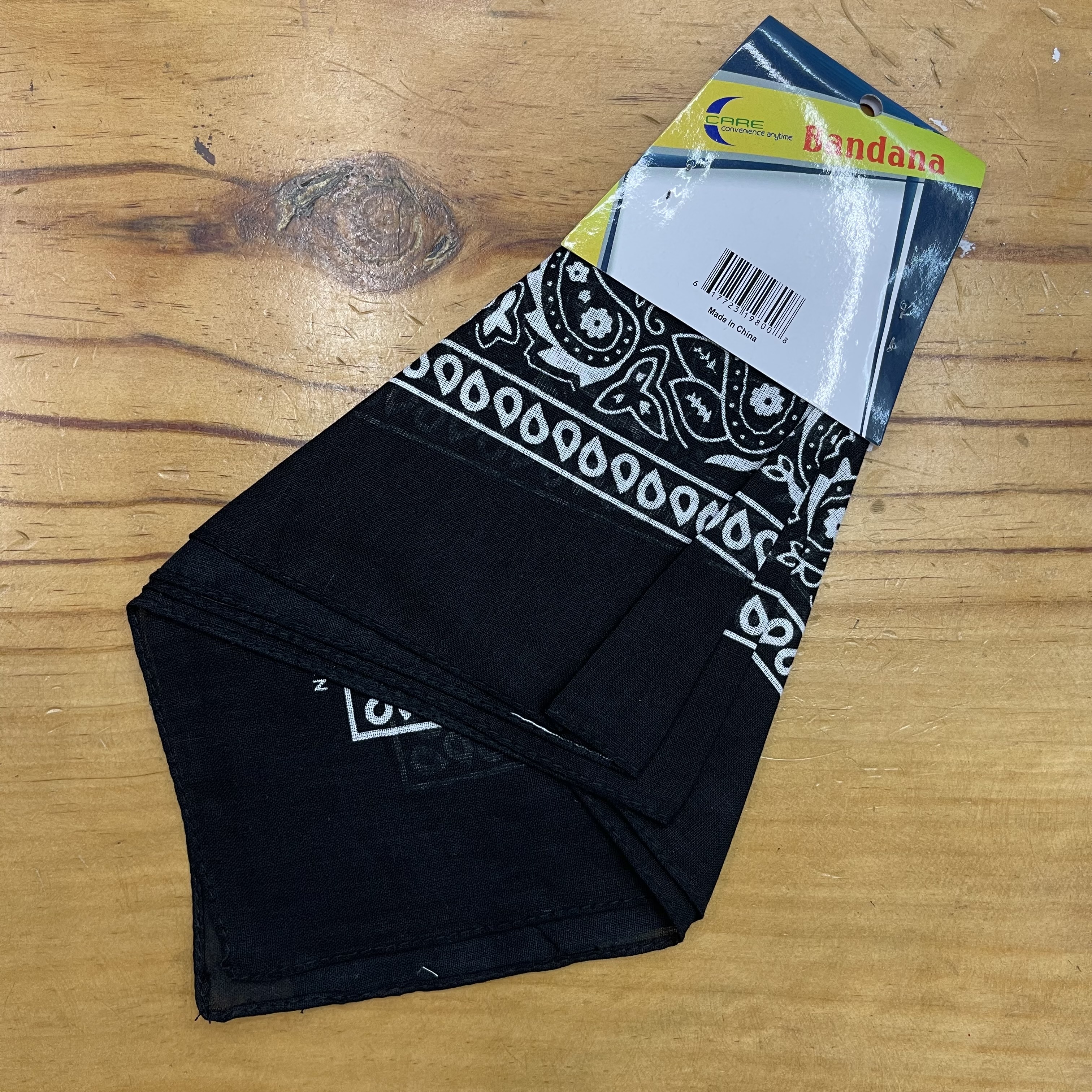 Card headscarf, amoeba, outdoor large handkerchief, handkerchief, sports sweat-absorbing square towel details Picture
