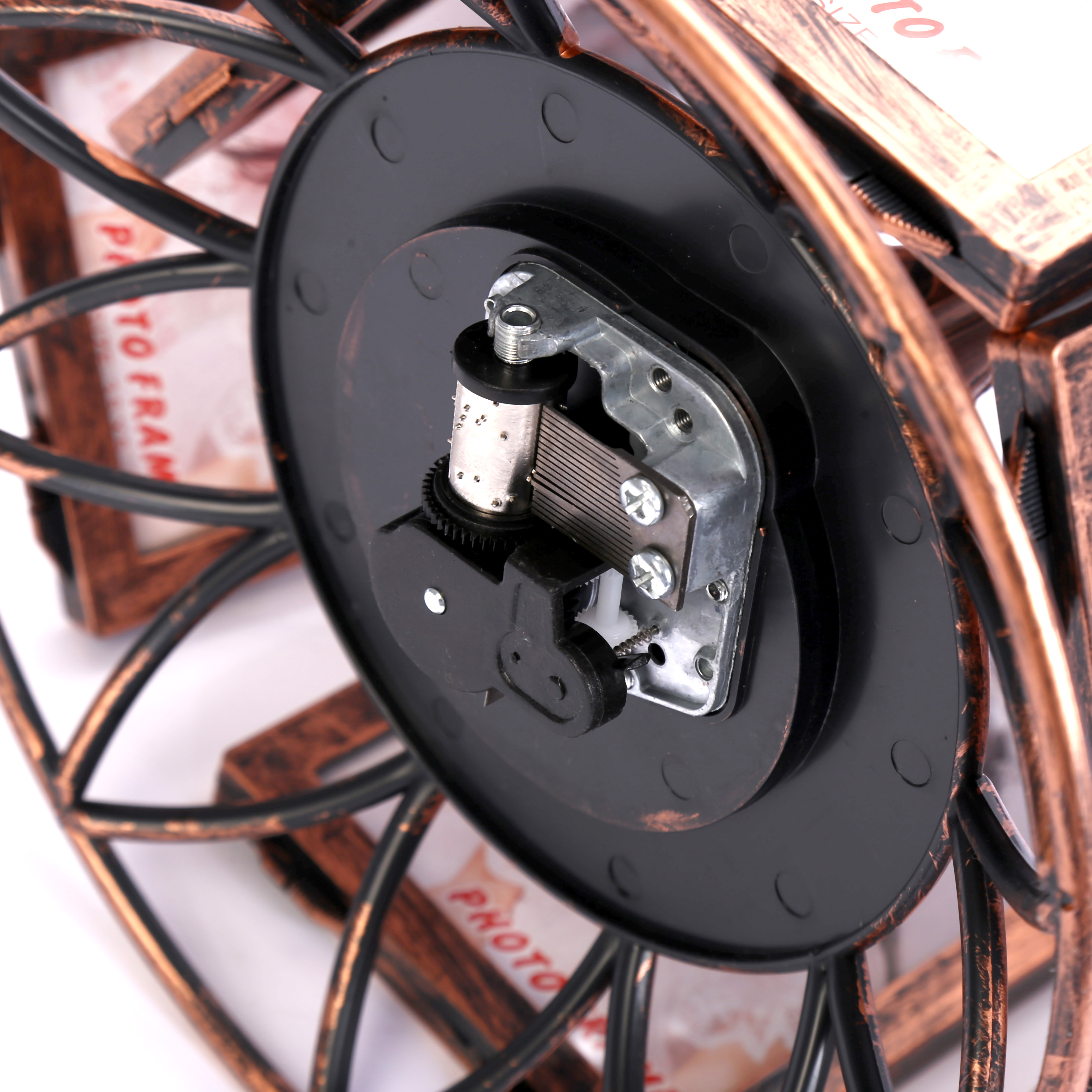 Creative gifts: music box, carousel, music, windmill, photo frame, 5-inch photo, Ferris wheel set, children's photo frame Application Scenario