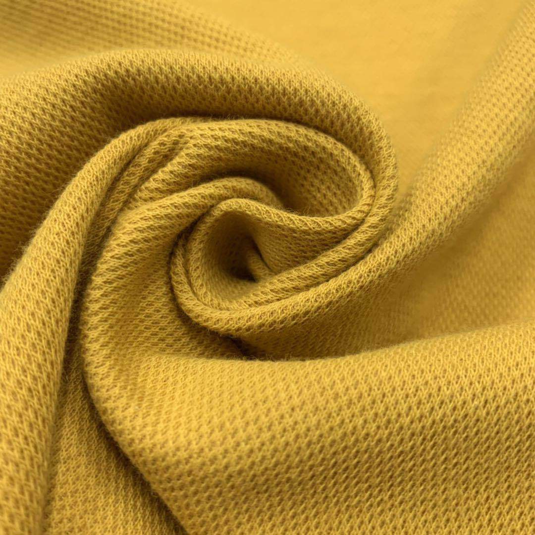 The manufacturer supplies all-cotton bead ground warp and weft woven elastic matte mesh fabric