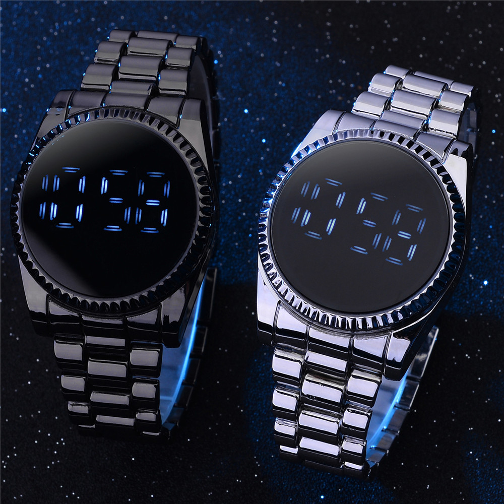 Wholesale of popular touch screen LED electronic watches for both men and women, fashionable and multi-functional sports electronic watches in stock Application Scenario