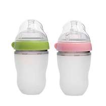Baby silicone milk bottle emulates breast milk for newborn babies full soft wide diameter milk bottle 150 250ml