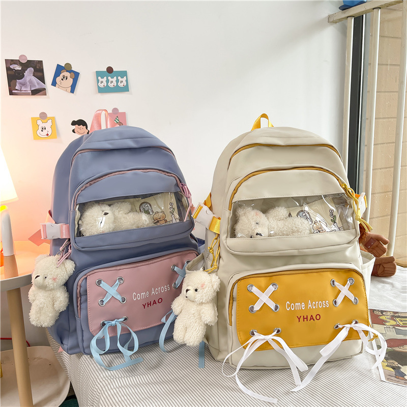 Mochilas para niñas de escuela primaria 3er a 6to grado arco de verano mochilas lindas para niñas para estudiantes de secundaria mochilas para estudiantes de secundaria Specification image