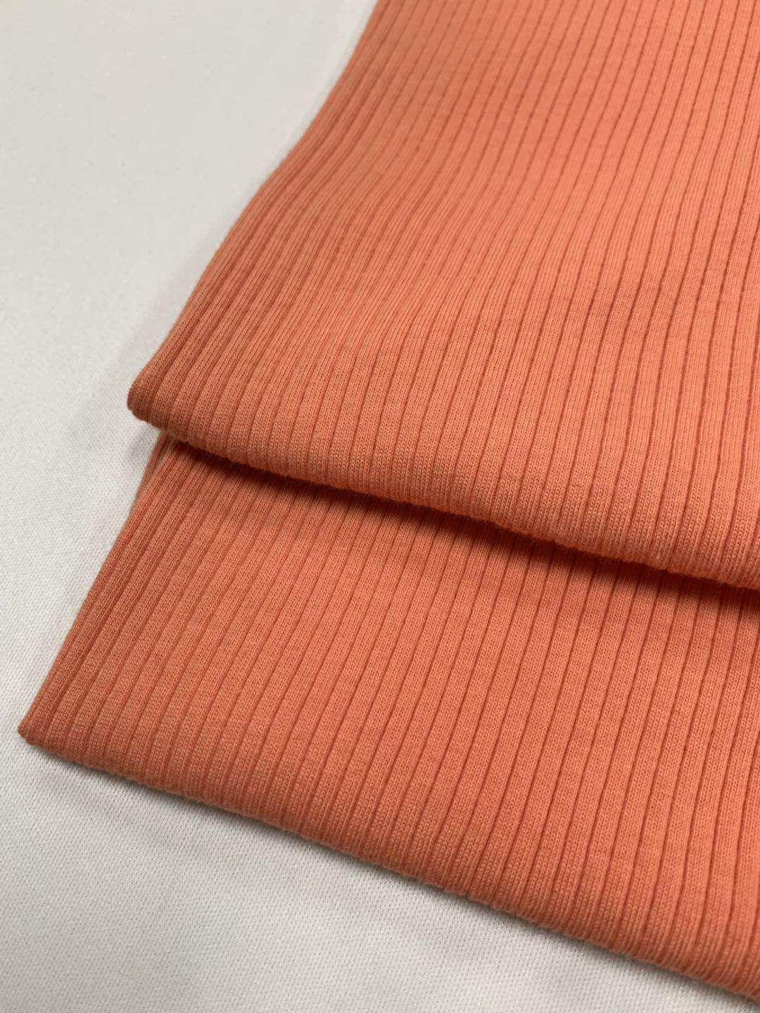 The manufacturer supplies 5*2 pure cotton rib 175G pure cotton 5*2 needle rib Item Picture