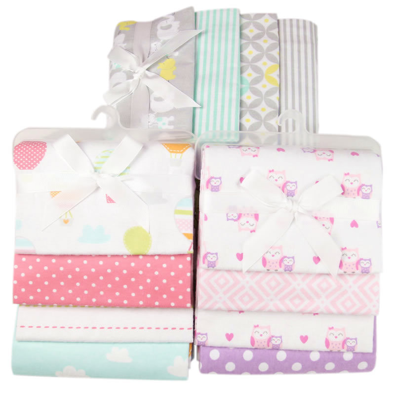kolaco4 pieces even wrapped four seasons baby bed products easy to change cotton wrap thin bag is blanket thumbnail