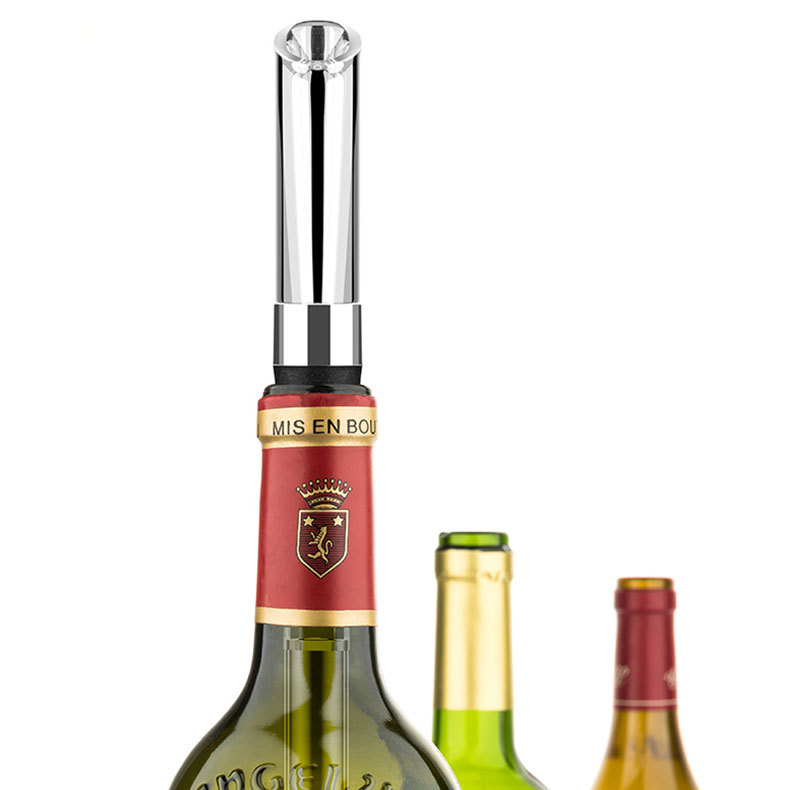 Food-grade silicone, food-grade acrylic quick decanter, 2-in-1 decanter for pouring wine Specification image