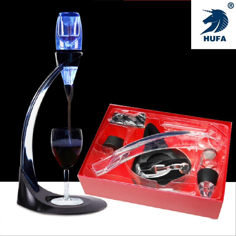 Luminous LED wine magic decanter set, wine decanter, wine utensils, wine decanter set, bar, KTV, couple's date, PATY decanter, quick magic decanter.