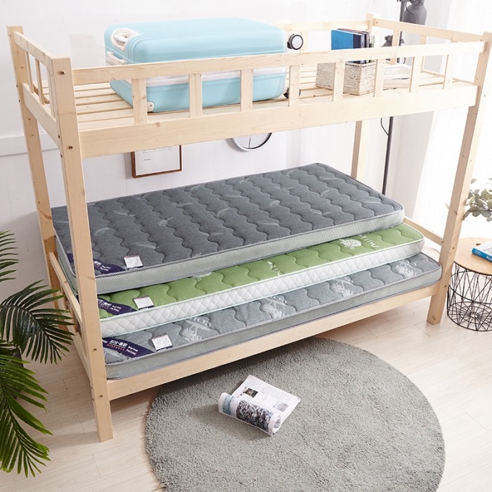New student knitted three-dimensional breathable mattress, 6.5cm thick hard cotton mattress, school dormitory mattress Specification image