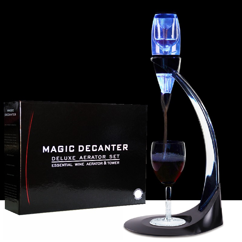 Luminous LED wine magic decanter set, wine decanter, wine utensils, wine decanter set, bar, KTV, couple's date, PATY decanter, quick magic decanter. Specification image