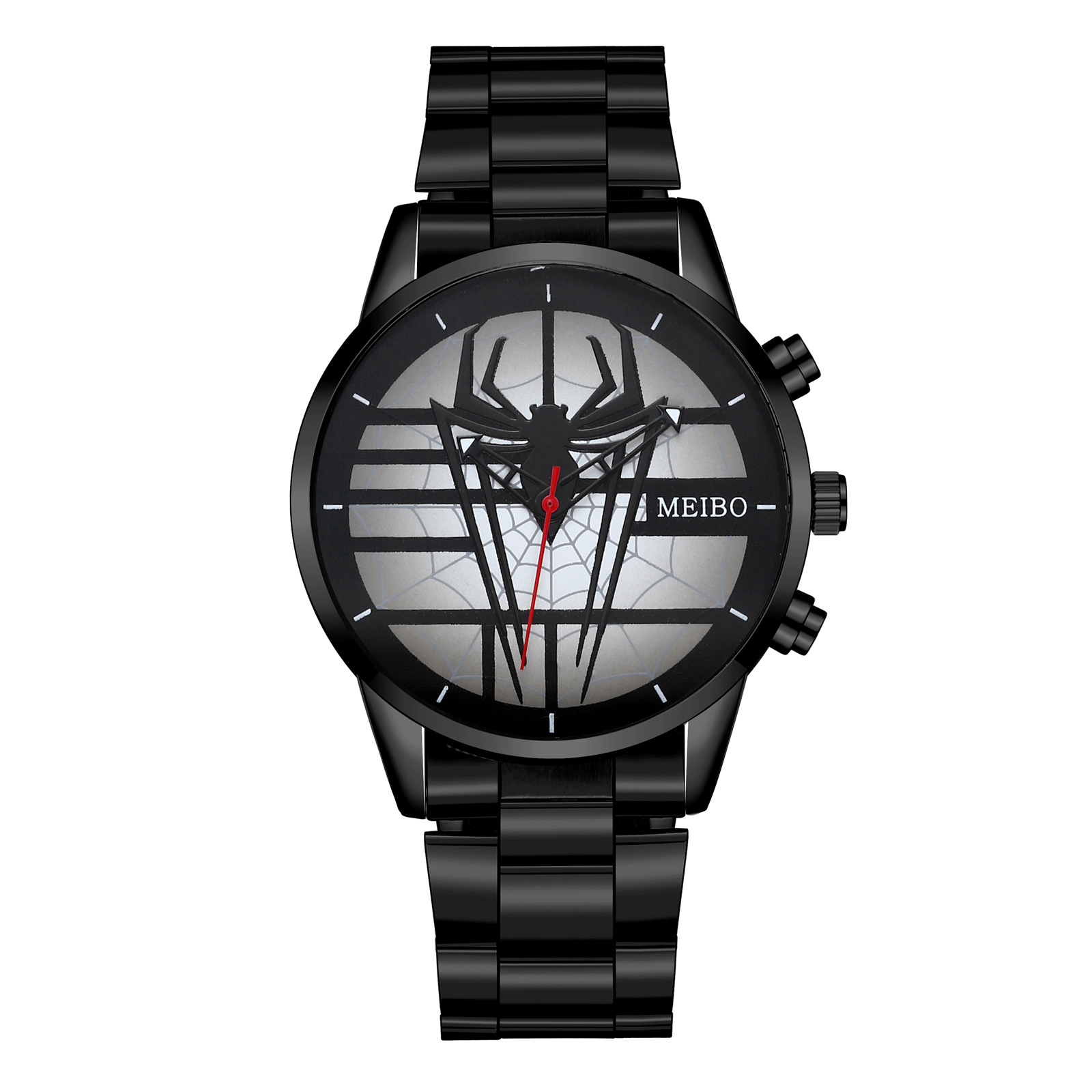Cross-border steel band men's watch with spider pattern cool student fashion wristwatch men's quartz watch Application Scenario