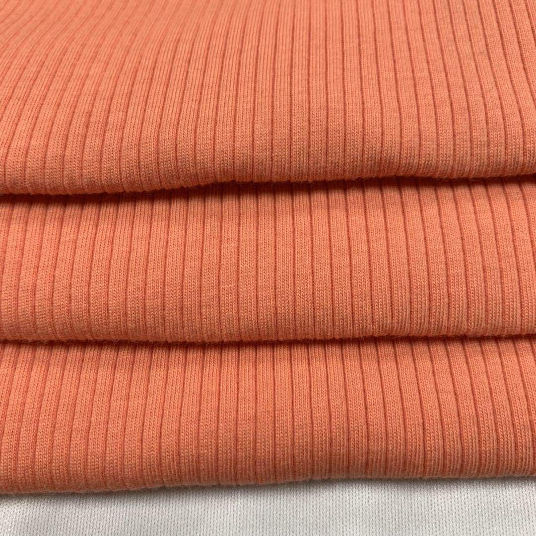 The manufacturer supplies 5*2 pure cotton rib 175G pure cotton 5*2 needle rib details Picture
